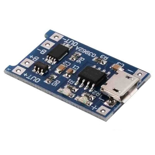 TP4056- Micro USB Li-ion Battery Charging Board With Current Protection Bms