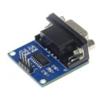 Max232 Rs232 To Ttl Converter Module Db9 Serial Port Connector