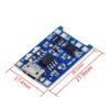 TP4056- Micro USB Li-ion Battery Charging Board With Current Protection Bms