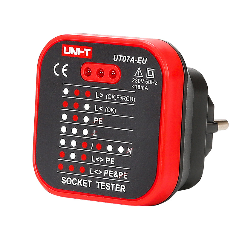 UT07A-EU Series Socket Testers