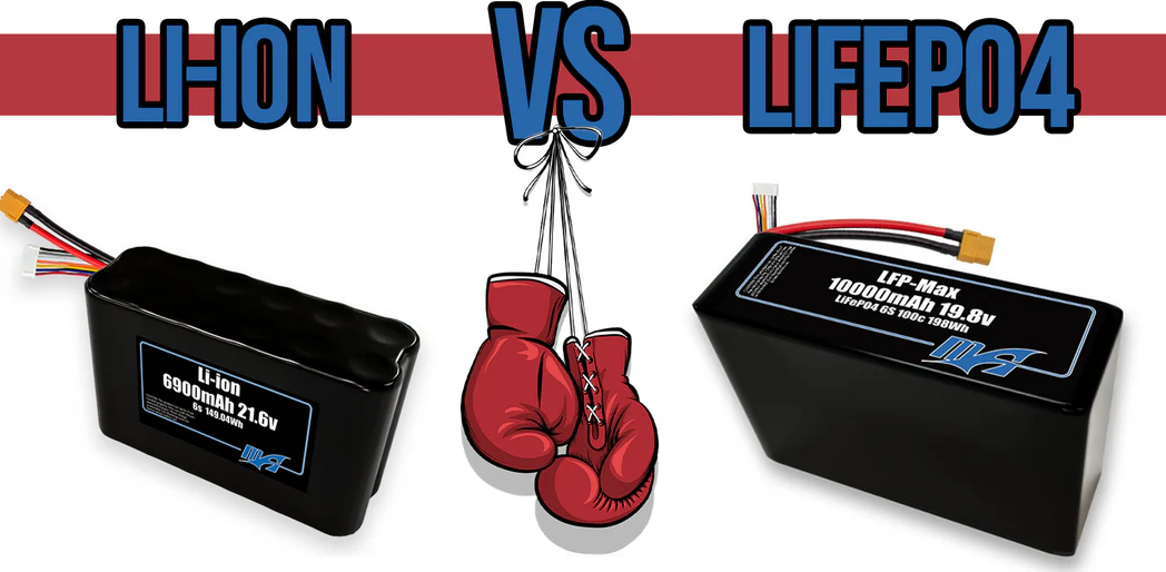 LiFePO4 vs. Li-ion Batteries